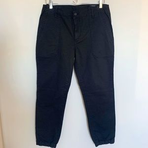Vince Cotton Chino Jogger Pant Black